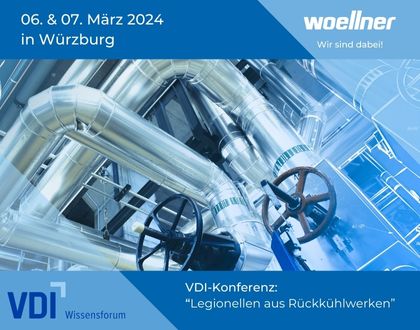 VDI Konferenz: Legionellen aus Rückkühlwerken