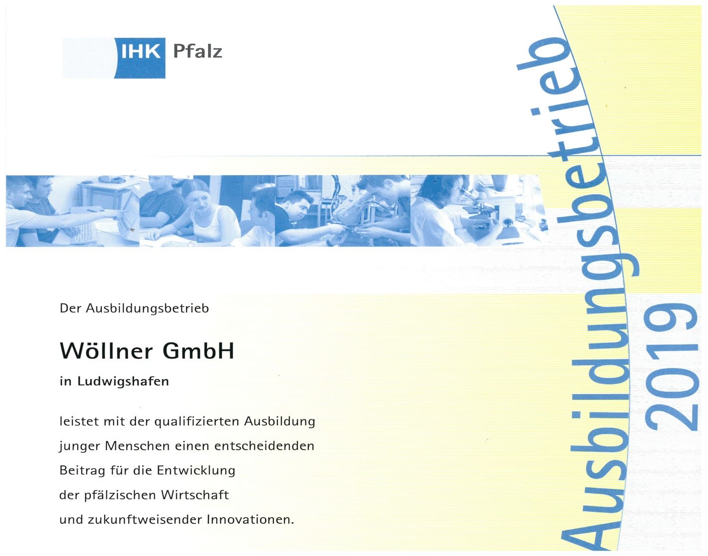 Ausbildungsbetrieb 2019